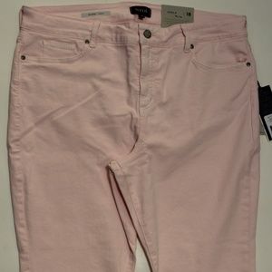 $109 NYDJ ALINA LT PRMROSE HI WAIST ANKLE JEANS